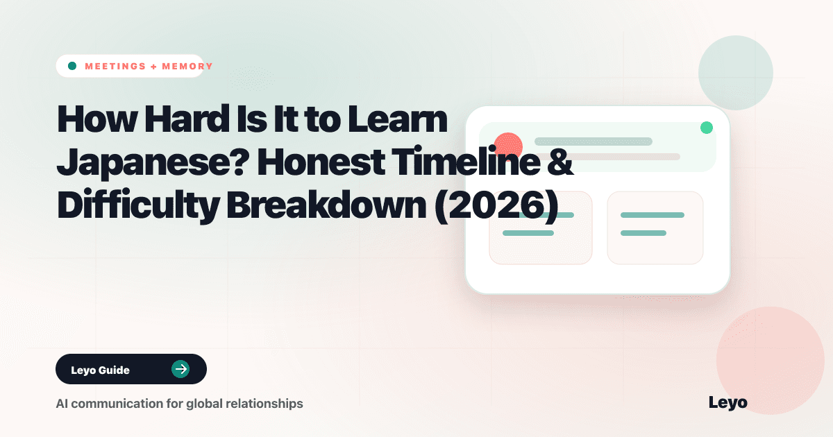 How Hard Is It to Learn Japanese? Honest Timeline & Difficulty Breakdown (2026)